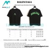 Balenciaga - M Logo Embroidered Short Sleeve