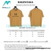 Balenciaga - 21ss Wheat Print Short Sleeve