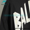 Balenciaga - 23ss Tape Letter Logo Short Sleeve Shirt