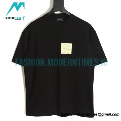 Balenciaga - 23SS Post-IT Short Sleeve T-shirt