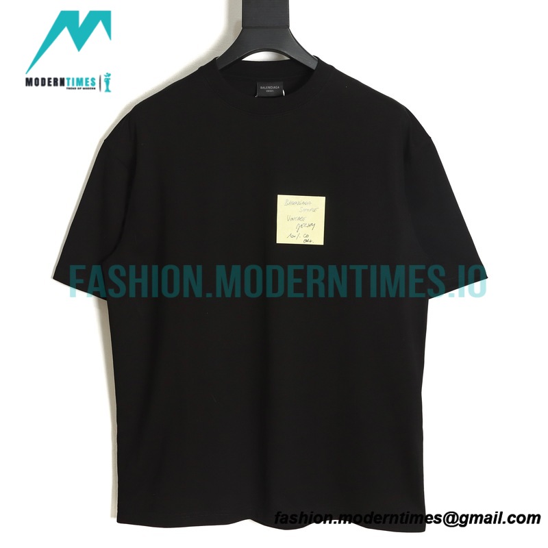 Balenciaga - 23SS Post-IT Short Sleeve T-shirt