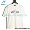 Balenciaga - Barcode Letter Print Short Sleeve T-shirt