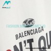 Balenciaga - Barcode Letter Print Short Sleeve T-shirt