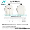 Balenciaga - Barcode Letter Print Short Sleeve T-shirt