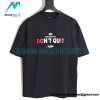 Balenciaga - Barcode Letter Print Short Sleeve T-shirt
