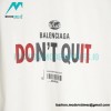 Balenciaga - Barcode Letter Print Short Sleeve T-shirt
