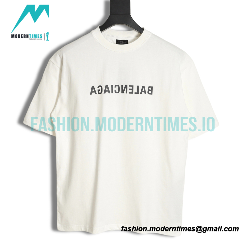 Balenciaga - 2023 Reverse Alphabet Print T-shirt