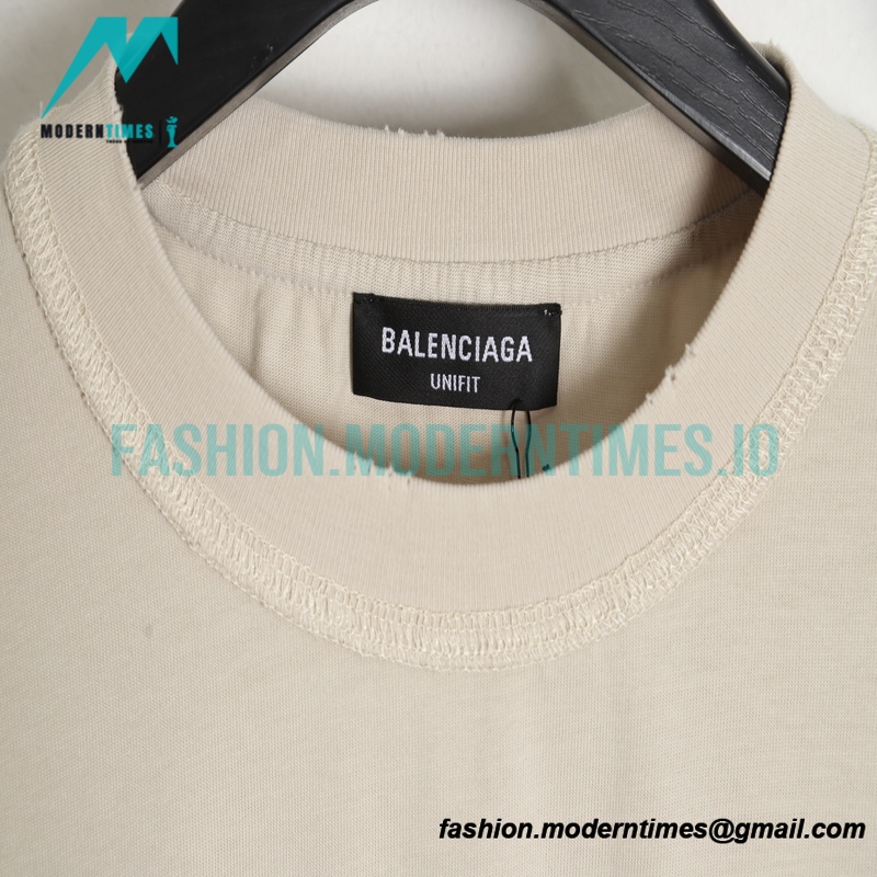 Balenciaga - 23SS Sanskrit Graffiti Letter Short Sleeve T-shirt