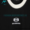 Balenciaga - Double Ring Embroidery Fake Two-piece Long Sleeve T-shirt