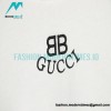 Balenciaga - Co-branded Blue Pink Letter Doodle Short sleeve