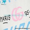 Balenciaga - Co-branded Blue Pink Letter Doodle Short sleeve