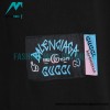 Balenciaga - Co-branded Blue Pink Letter Doodle Short sleeve
