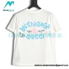 Balenciaga - Co-branded Blue Pink Letter Doodle Short sleeve