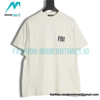 Balenciaga - FBI Letter Short Sleeve T-shirt