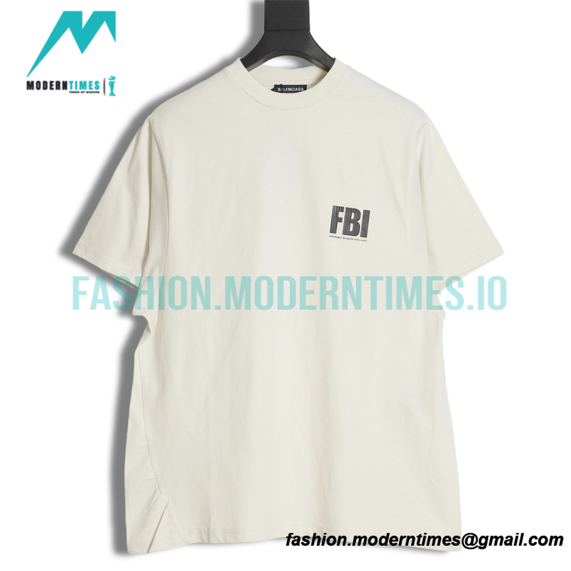 Balenciaga - FBI Letter Short Sleeve T-shirt