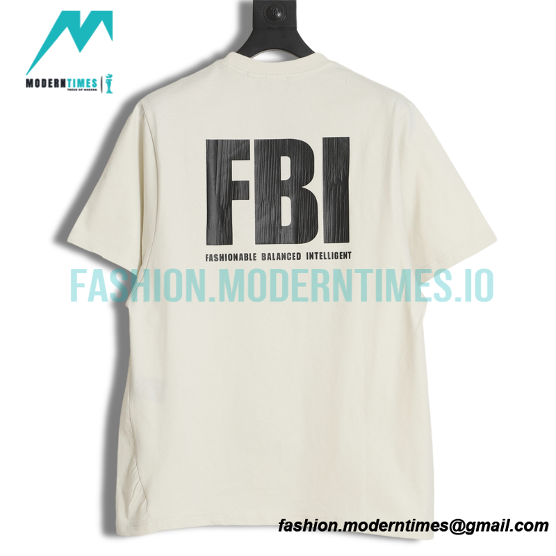 Balenciaga - FBI Letter Short Sleeve T-shirt
