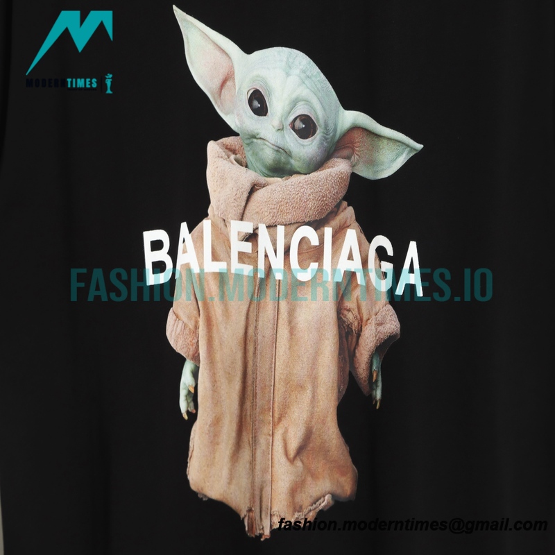 Balenciaga - Alien Collection Baby Yoda Print Short Sleeve