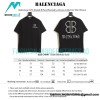 Balenciaga - 22SS Double B Hand Painted Luminous Collection Short Sleeve