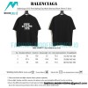 Balenciaga - 23SS Free Styling Tips Wash Destroy Short Sleeve T shirt