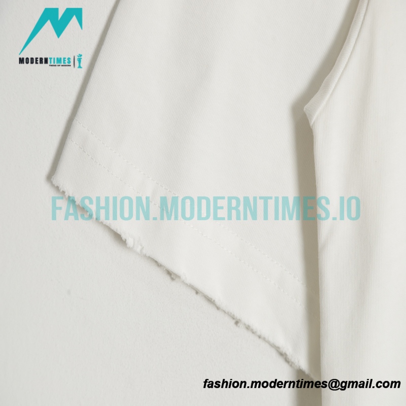 Balenciaga - Ripped Letter Print Short Sleeve T-shirt