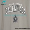 Balenciaga - Wheat Crown Embroidered Short Sleeve T-shirt
