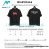 Balenciaga - Wnisex Letter Print Short Sleeve T-shirt