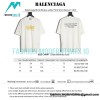 Balenciaga - Wnisex Letter Print Short Sleeve T-shirt