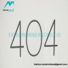 Balenciaga - 404 Error Letter Print Short Sleeve T-shirt