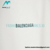 Balenciaga - 404 Error Letter Print Short Sleeve T-shirt