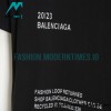 Balenciaga - Mastercard Crew Letter Print Short Sleeve T-shirt