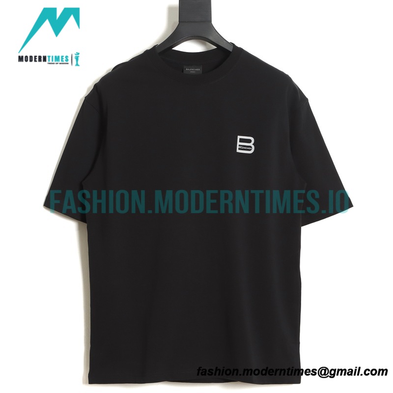 Balenciaga - Mastercard Crew Letter Print Short Sleeve T-shirt