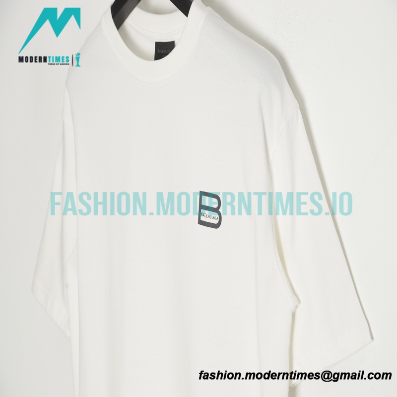 Balenciaga - Mastercard Crew Letter Print Short Sleeve T-shirt