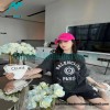 Balenciaga - 22SS Snow Ice Crack Wheat Short Sleeve T-shirt