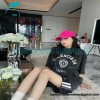 Balenciaga - 22SS Snow Ice Crack Wheat Short Sleeve T-shirt