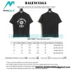 Balenciaga - 22SS Snow Ice Crack Wheat Short Sleeve T-shirt