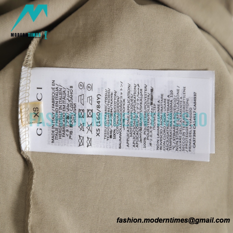 Balenciaga - Gucci Co-branded Graffiti Letter Short Sleeve T-shirt