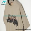 Balenciaga - Gucci Co-branded Graffiti Letter Short Sleeve T-shirt