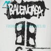 Balenciaga - Gucci Embroidered Graffiti Print Short Sleeve
