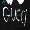 Balenciaga - Gucci Embroidered Graffiti Print Short Sleeve