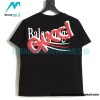 Balenciaga - Gucci Red-White Graffiti Cola Print Short Sleeve