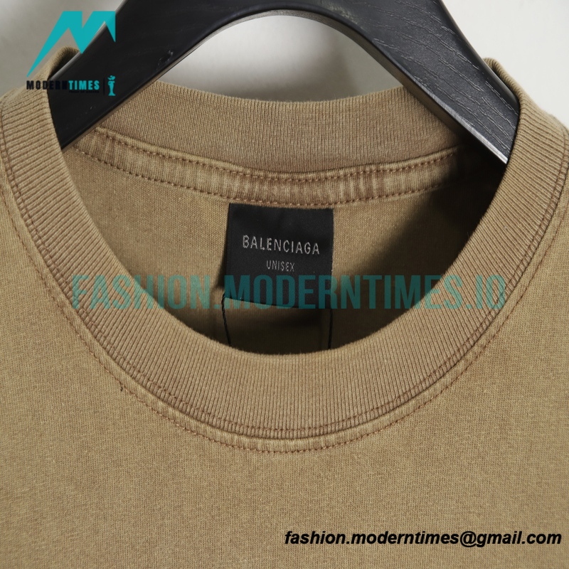 Balenciaga - Letter Burst Print Short Sleeve T-shirt