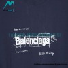 Balenciaga - Manuscript Letter Print Short Sleeve T-shirt