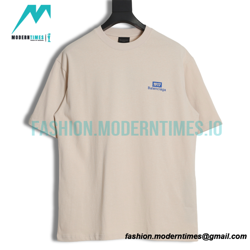 Balenciaga - 1917 Monogram Print Short Sleeve T-shirt