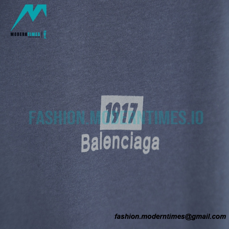 Balenciaga - 1917 Monogram Print Short Sleeve T-shirt