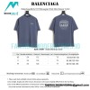 Balenciaga - 1917 Monogram Print Short Sleeve T-shirt