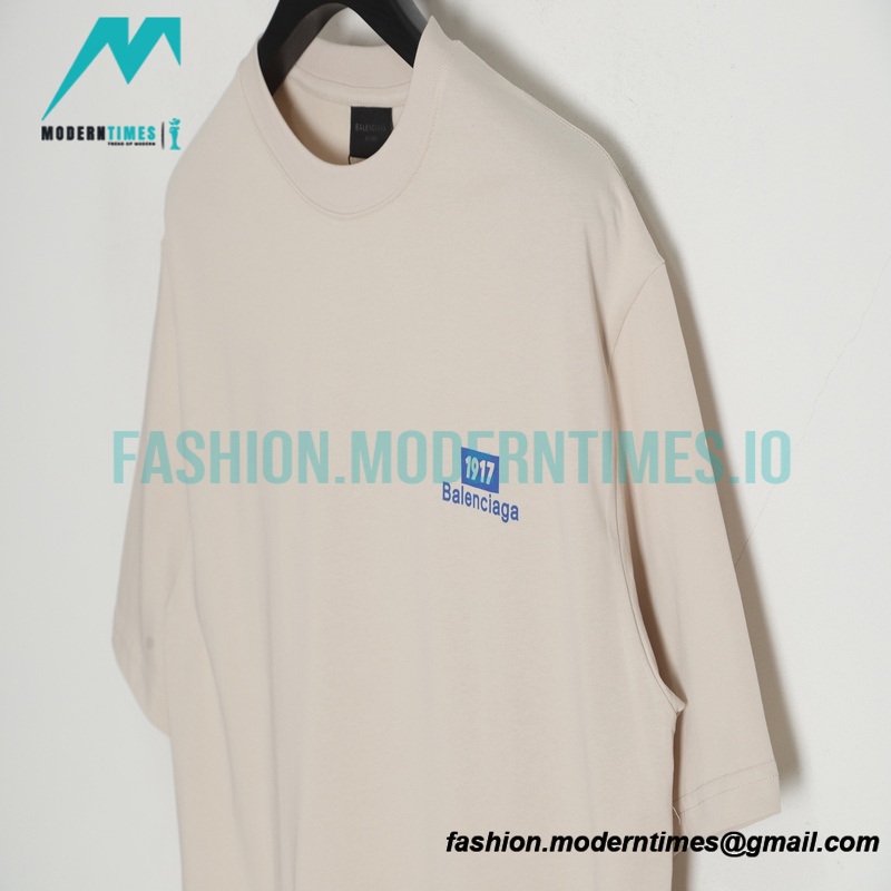Balenciaga - 1917 Monogram Print Short Sleeve T-shirt