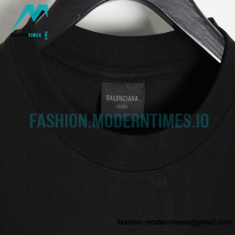 Balenciaga - 1917 Monogram Print Short Sleeve T-shirt