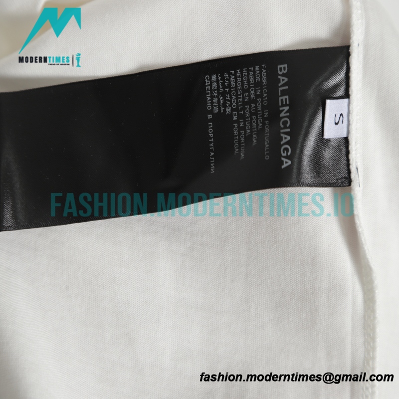 Balenciaga - 1917 Monogram Print Short Sleeve T-shirt
