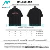 Balenciaga - 1917 Monogram Print Short Sleeve T-shirt