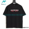 Balenciaga - 1917 Monogram Print Short Sleeve T-shirt
